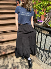 "My Other Body Is a Withered Old Crone" Flowy Cropped Tee