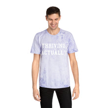 "Thriving, Actually" Color Blast Tie-Dye Tee
