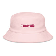 "Thriving" Terry Cloth Bucket Hat