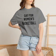 "Gay for Women's Basketball" Unisex Tee