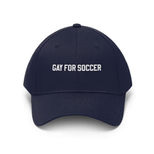 "Gay for Soccer" Unisex Twill Hat