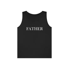 "FATHER" Unisex Heavy Cotton Tank Top