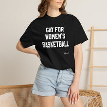 "Gay for Women's Basketball" Unisex Tee