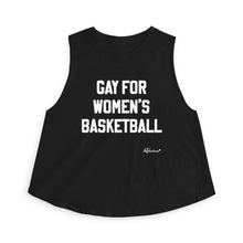 "Gay for Women's Basketball" Racerback Tank Top