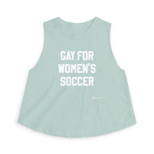 "Gay for Women's Soccer" Racerback Tank Top