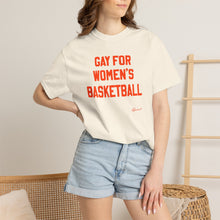 "Gay for Women's Basketball" Unisex Tee