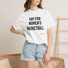 "Gay for Women's Basketball" Unisex Tee