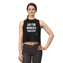 "Gay for Women's Soccer" Racerback Tank Top
