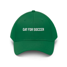 "Gay for Soccer" Unisex Twill Hat