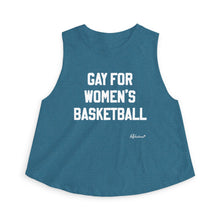"Gay for Women's Basketball" Racerback Tank Top