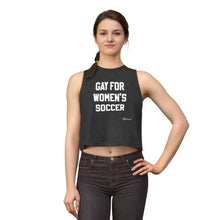 "Gay for Women's Soccer" Racerback Tank Top