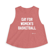 "Gay for Women's Basketball" Racerback Tank Top