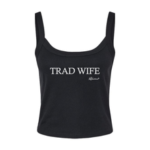 "Trad Wife" Cropped Tank Top