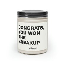 "Congrats, You Won The Breakup" 9oz Soy Candle