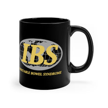 "Irritable Bowel Syndrome (IBS)" Black mug 11oz