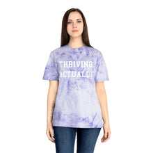 "Thriving, Actually" Color Blast Tie-Dye Tee
