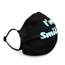 "I'm Smiling" Premium face mask