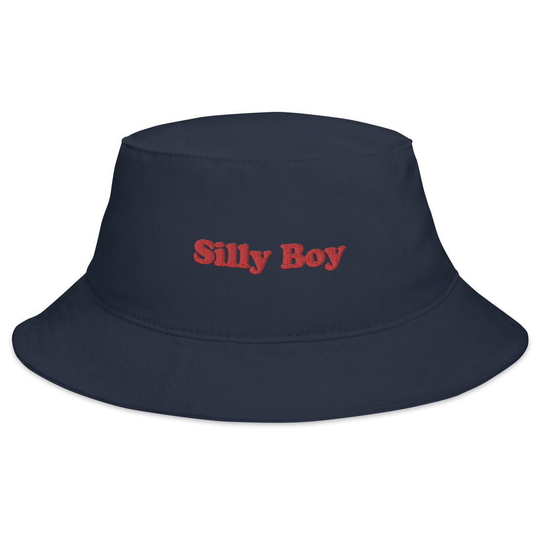 Silly Boy Bucket Hat Navy