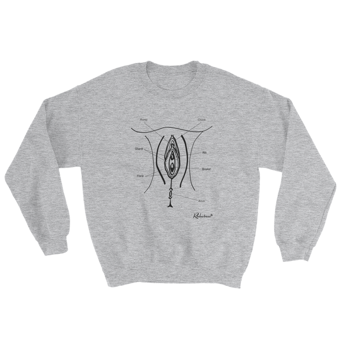 Cuts of Vulva Sweatshirt