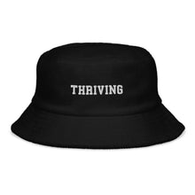 "Thriving" Terry cloth bucket hat