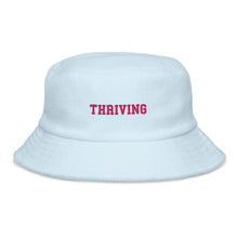 "Thriving" Terry cloth bucket hat